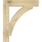 Ekena Millwork Thorton Block Rough Sawn Bracket, Douglas Fir, 4"W x 24"D x 28"H BKT04X24X28THR05RDF - alternate 2